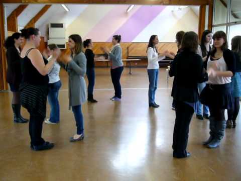 Polka des enfants Stage Moniteurs des groupes d'enfants Elliant novembre 2011