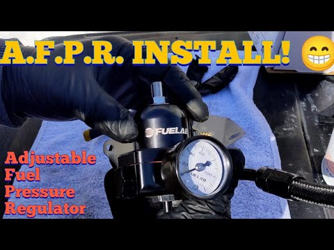 HOW TO INSTALL ADJUSTABLE FUEL PRESSURE REGULATOR IN YOUR CAR (2G DSM) AFPR INSTALL
