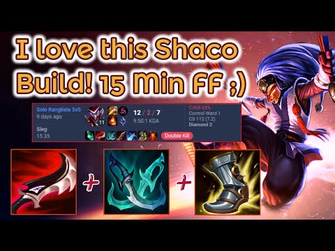 Phantom Dancer + Duskblade 15 min Game! [League of Legends] Full Gameplay - Infernal Shaco