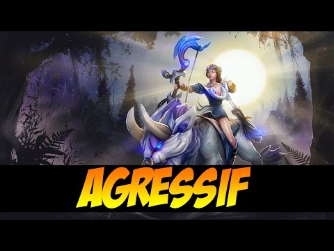 Agressif 8300MMR Plays Mirana - Dota 2