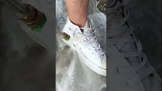 How we make our white shoes clean again! #doityourself