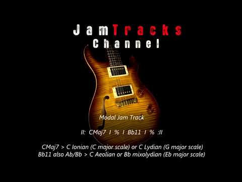 Modal Workout / Funk / Smooth Jazz Guitar Backing Track