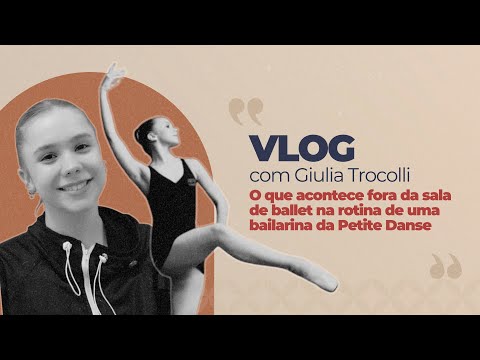 A day with Giulia Trocolli | Ballet, backstage and routine at Petite Danse