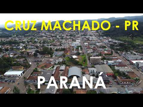 Cruz Machado Paraná veja essas imagens aéreas da cidade Cruz Machado no estado do Paraná