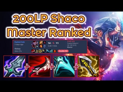 Assassin Shaco vs. Gragas - S13 Master Ranked [League of Legends] Full Gameplay - Infernal Shaco