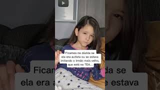 SINAIS DE AUTISMO EM MENINAS: Mia Apresentou Características Diferentes Do Irmão