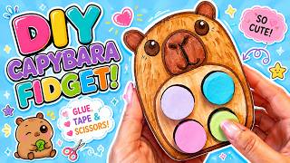 DIY Capybara Fidget Toy | Easy & Fun Paper Craft