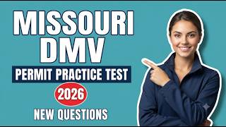 Ace the Missouri DMV Permit Practice Test 2026! Master Road Signs, Traffic Laws, & Get Your License!