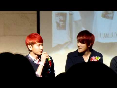 120428 - HyoYoung Day pt. 25 - Kyumin and Keonu's Ending Comments