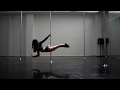 Pole Art Routine 164 Level 6 Ciara Paint It Black
