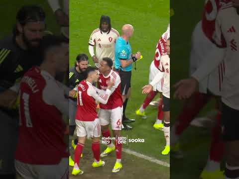 Gabriel Martinelli pushing an injured Conor Bradley off the field ignited CHAOS among the players!