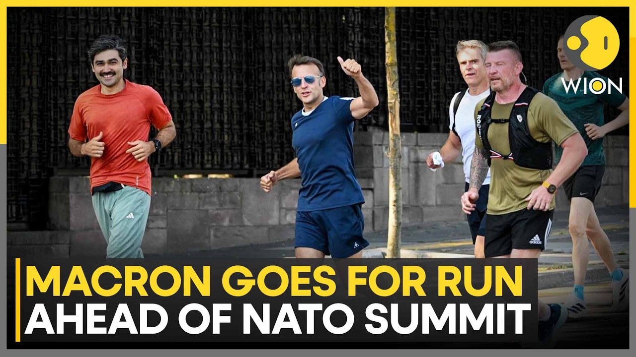 Macron's Ankara Jog Sparks Buzz Ahead Of NATO 2026 Summit | WION