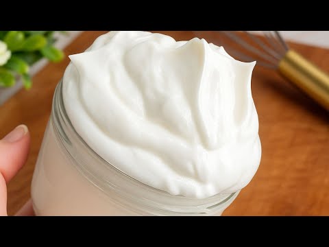 Yaourt Grec Fouetté🥛2 Ingrédients✨Recette Facile et Rapide