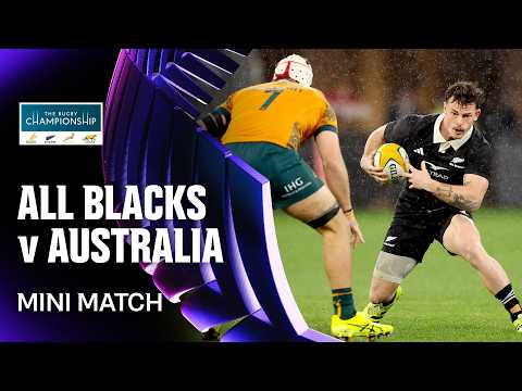 MINI MATCH | All Blacks v Australia | Second Test, TRC 2025