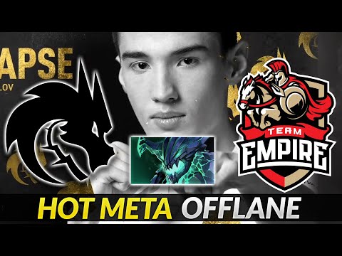 Team SPIRIT vs EMPIRE - Collapse BEAST MODE with NEW Offlane Meta Hero