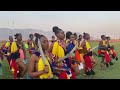 Top 40 Finalists In Miss Eswatini At The Reed Dance