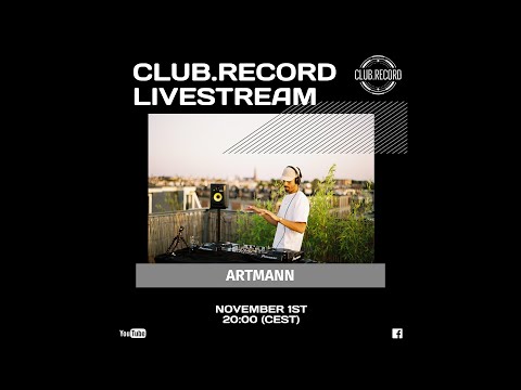 CLUB.RECORD Livestream - Artmann