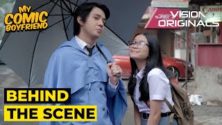 BIKIN GEMES! TINGKAH HANGGINI DAN ARBANI YASIZ DI BALIK LAYAR | Behind the Scene: My Comic Boyfriend