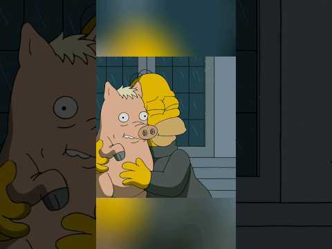 Homer's friend spider pig #simpsons #shorts