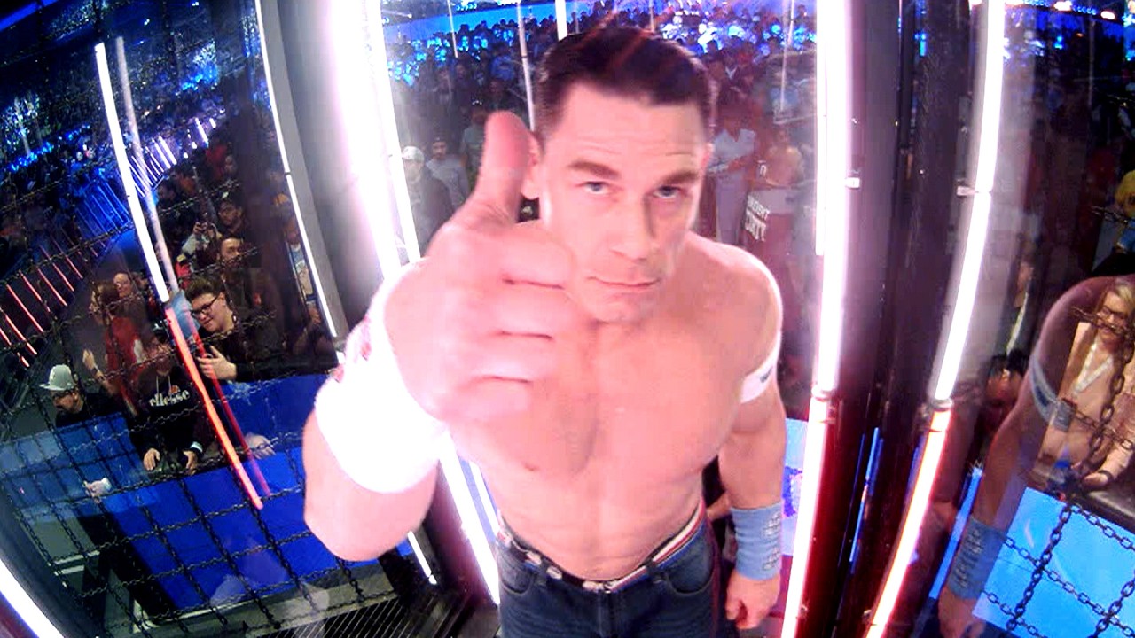 Inside the Elimination Chamber pods with John Cena, Bianca Belair and more