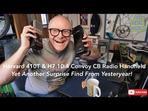 Harvard 410T & H7 10-4 Convoy Handheld CB Radio Find!