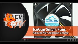 IceCap Smart Fan: Plug &amp; Play Aquarium Cooling