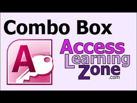 Microsoft Access Combo Box - Relational