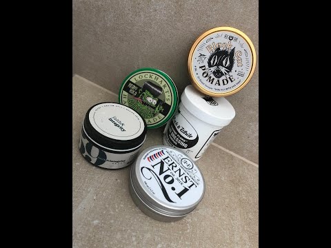 The best "firm" Pomades