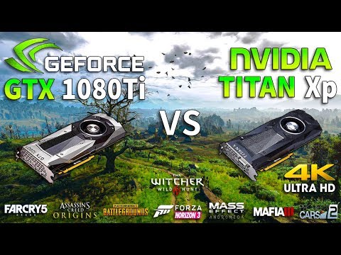 GTX 1080 Ti vs TITAN Xp Test in 8 Games 4K (i7 8700k)