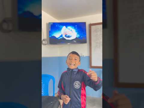 Small Boy Singing Nepali Rap Boom Shakalaka #shorts #kids #rap #school
