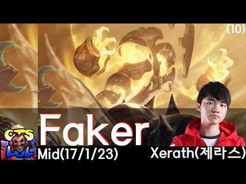 Faker cầm Xerath mần thịt hơn 20 mạng @@