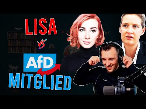 Harte Diskussion zwischen AfD Mitglied und Lisa
