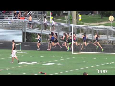 Montgomery County Championships Girls 800m Sections 1 and 3  5-7-15