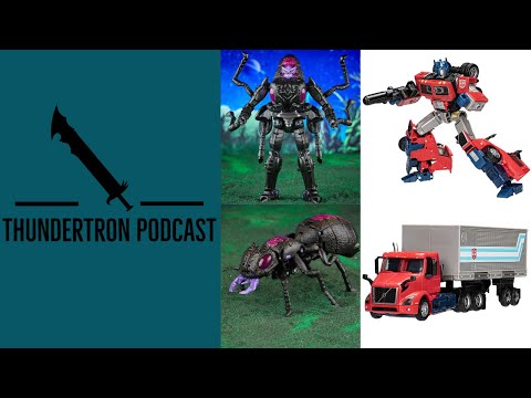 Thundertron Podcast: Transformers Volvo VNR 300 Optimus Prime & Selects Antagony Revealed