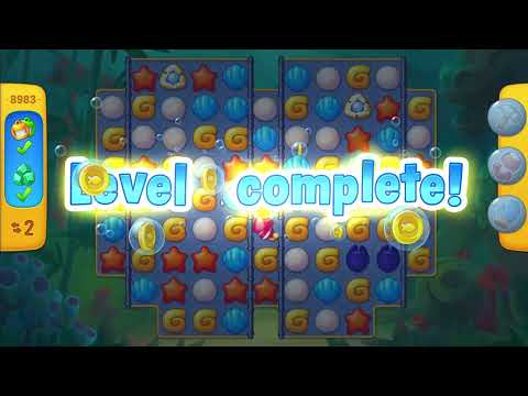 FISHDOM:  Level 8983 First try  No boosters.