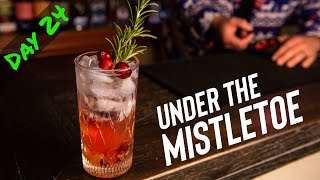 Under the Mistletoe Cocktail | A Festive Holiday Drink to Celebrate the Season!