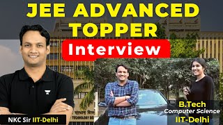 SUCCESS MANTRA JEE Advanced Topper : CSE IIT DELHI STUDENT | Exclusive Interview by NKC Sir