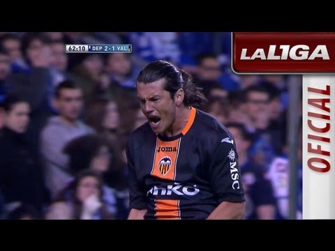 Gol de Valdez (2-2) en el Deportivo - Valencia - HD
