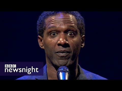 A powerful poem for National Poetry day - BBC Newsnight
