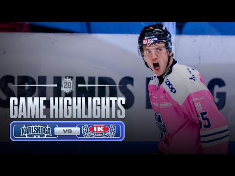 BIK Karlskoga vs. IK Oskarshamn | Highlights 17/10