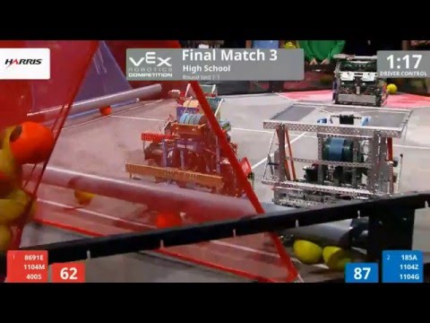 VRC HS 2016 Nothing But Net World Championship Final 3