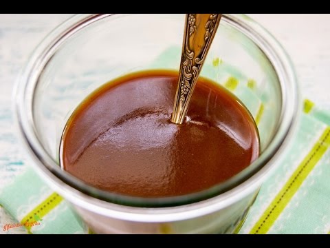 Karamellsoße selber machen - Rezept und Anleitung