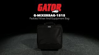 Video thumbnail for Gator G-MIXERBAG-1515 Padded Mixer And Equipment Bag | Gear4music by Gear4music Guitars