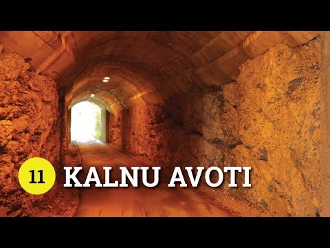 Eirotrips - ģimenes ceļojums ar auto pa Eiropu 11. sērija: tuneļi klintīs, dambis un kalnu avoti