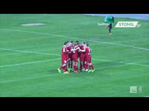 Bramki z meczu Stomil Olsztyn - Pogoń Siedlce 1:1