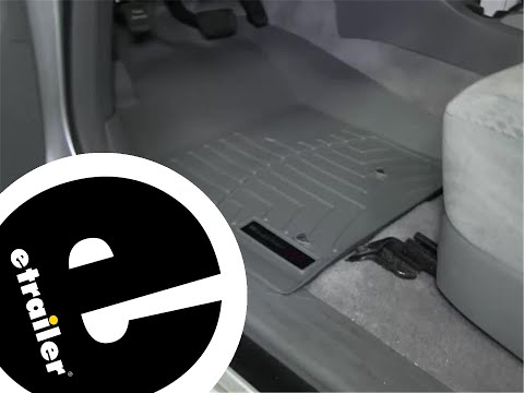 etrailer | How Does the WeatherTech Front Auto Floor Mats Fit on a 2011 Toyota Tacoma?