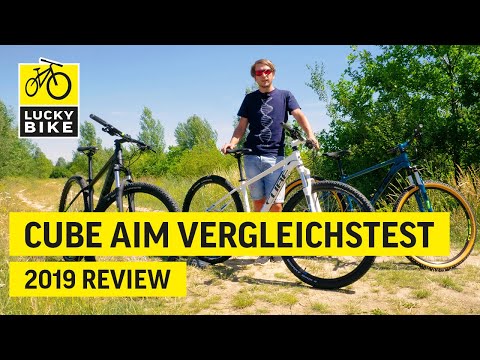 CUBE AIM Pro | AIM Race | AIM SL 2019 | Mountainbike Vergleichstest