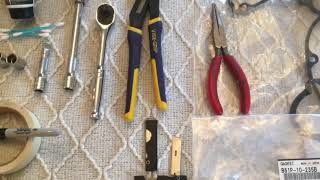 Miata Valve Cover Gasket, PCV, CAS O-Ring and Spark Plugs How To- Materials and Tools