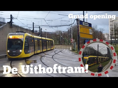 De UITHOFLIJN is de nieuwste tramlijn van NEDERLAND | Opening Uithoflijn Utrecht | U-OV