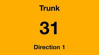 [Go-Ahead] Trunk Bus Service 31 - Direction 1 Hyperlapse